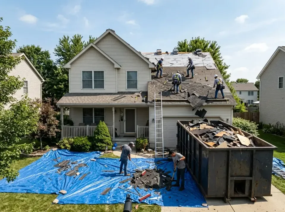 roof-replacement-debris-remova-004 — frequently asked questions, Cheapest Dumpster Rentals in Zephyrhills, FL